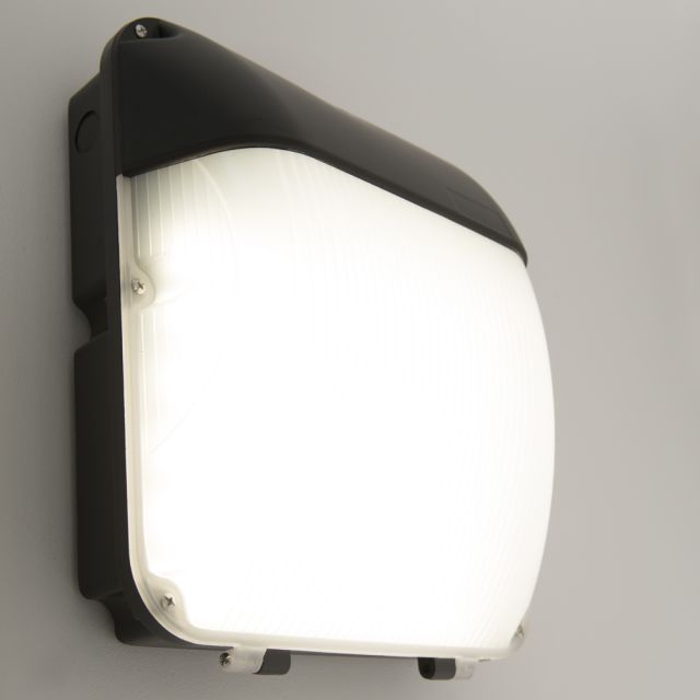 Siena 30w 4000K LED Emergency Wall Pack Black