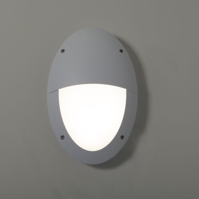 Latina II 12w 4000K LED Oval Eyelid Bulkhead White