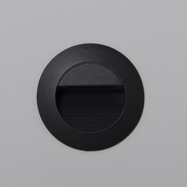 Mini Carpio Cool White LED Round Recessed Wall Light