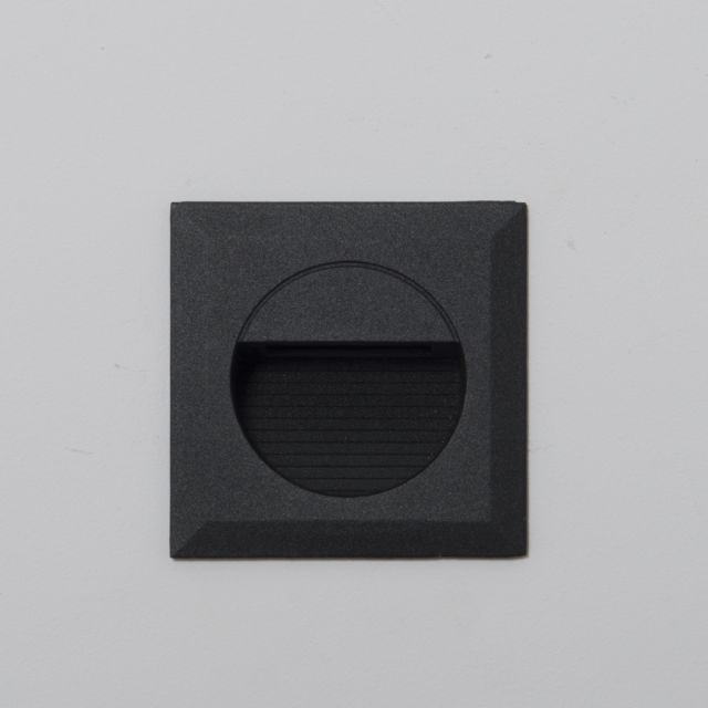 Mini Carpio Cool White LED Square Recessed Wall Light