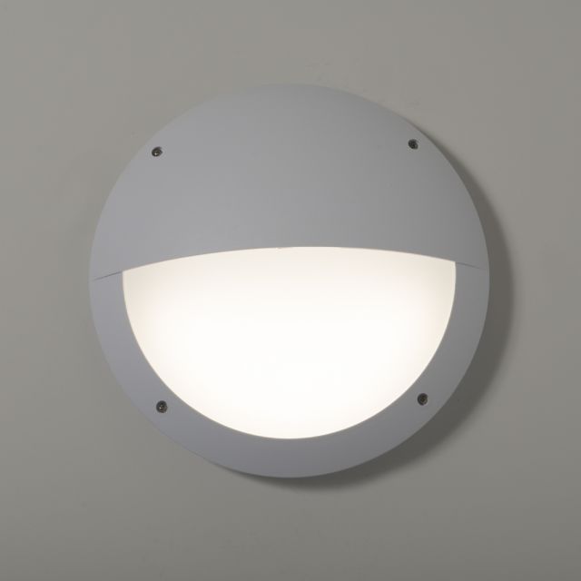 Latina II 12w 4000K LED IP66 Polycarb Eyelid Bulkhead White