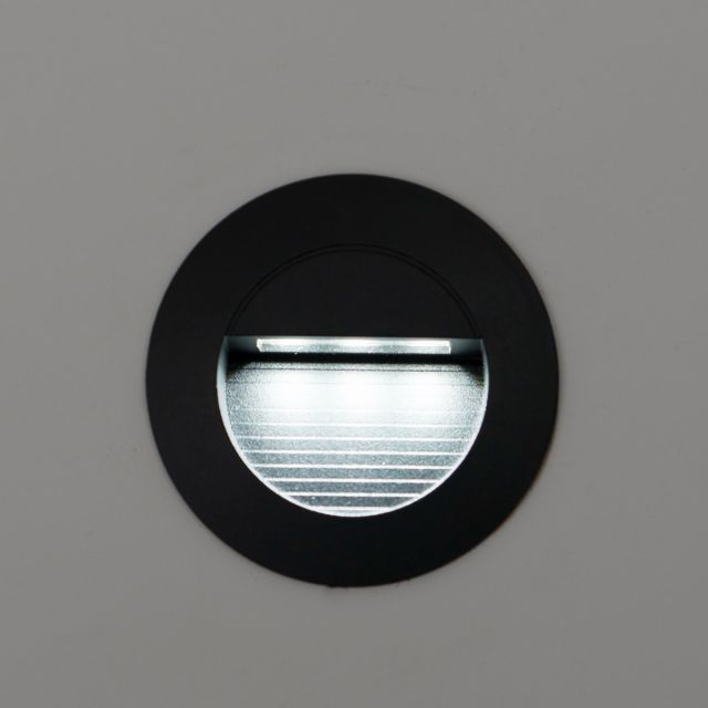 Mini Carpio Warm White LED Round Recessed Wall Light