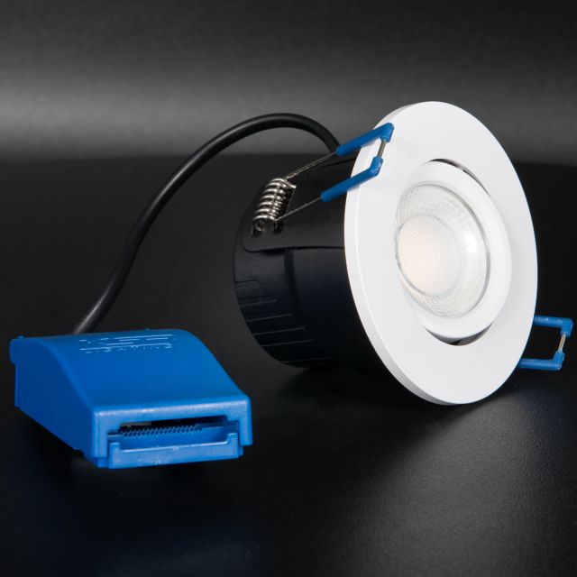 Firebreak Qr 5w 4CCT LED Tilt Down Light White