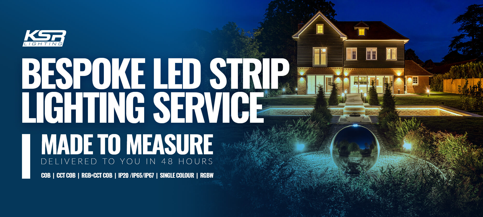 Bespoke LED Strip Lighting Service